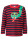 Discovery Langarmshirt Schlange Streifen tomate