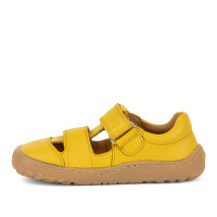 Barefoot Doppelklett Sandale yellow - 25