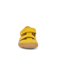 Barefoot Doppelklett Sandale yellow - 28