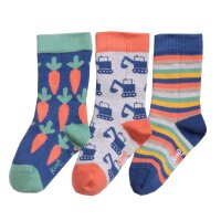 Socken 3er Pack Bagger - 6-12 Monate
