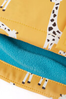 Regenjacke gef&uuml;ttert Giraffen - 92/98
