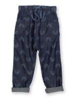 Jeans Schlupfhose Regenbogen navy - 80
