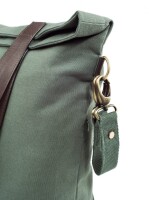 Wickeltasche Little Wanderer Oliv Leather