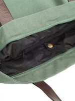 Wickeltasche Little Wanderer Oliv Leather