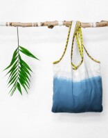 Kinderwagentasche Ocean Bed Indigo Dip Dye