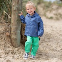 &Uuml;bergangsjacke blau