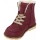 Terry Schnürboots gefüttert bordeaux