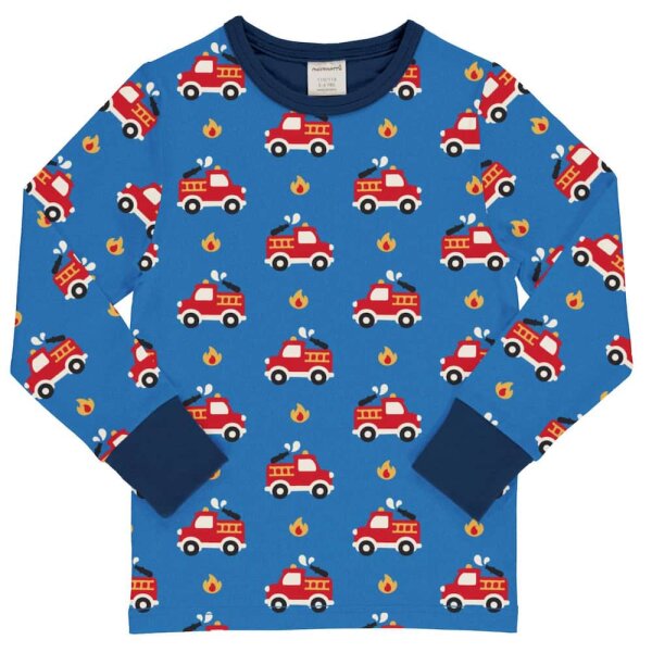 Shirt langarm Fire Truck - 86/92