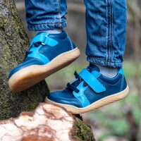 Barfu&szlig; Sneaker Husky Mini blue-turquoise - 27