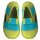 Hausschuhe Klette limette