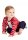 Cardigan Streifen rot