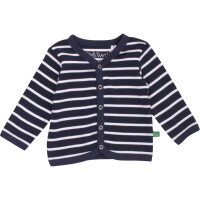 Cardigan Streifen navy