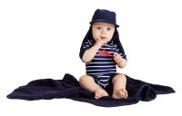 Schwimmanzug UV50+ navy