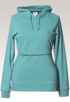B Warmer Still-Kapuzenpulli nile blue