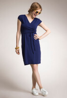 Still-&amp; Umstands-Wickelkleid black