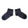 Kurzsocken Punkte marine-weiß