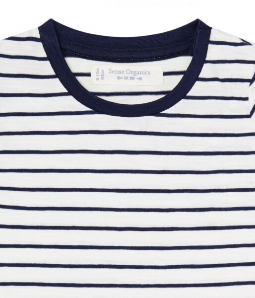 Liko T-Shirt geringelt navy