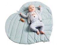 Leaf Krabbeldecke mint 100x100