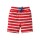 Little Stripy Shorts tomate/weiß