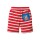 Little Stripy Shorts tomate/weiß