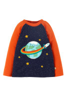 Alfie Shirt Langarm Regenbogen Welt - 74/80