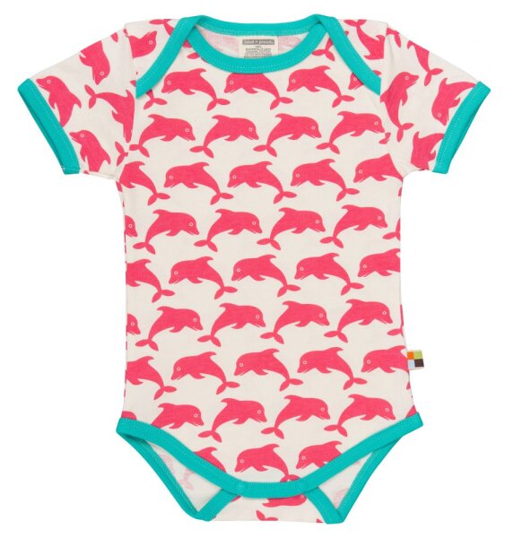Body Kurzarm Delfine coral