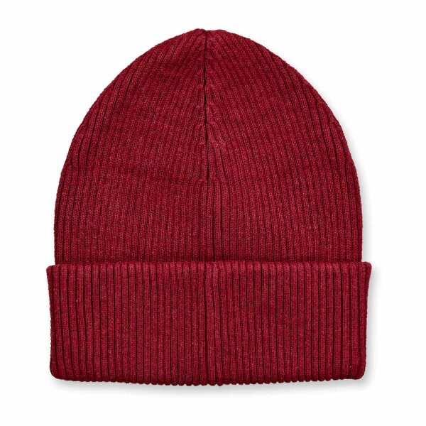 Moko Strick-Mütze rusty red - 48/52