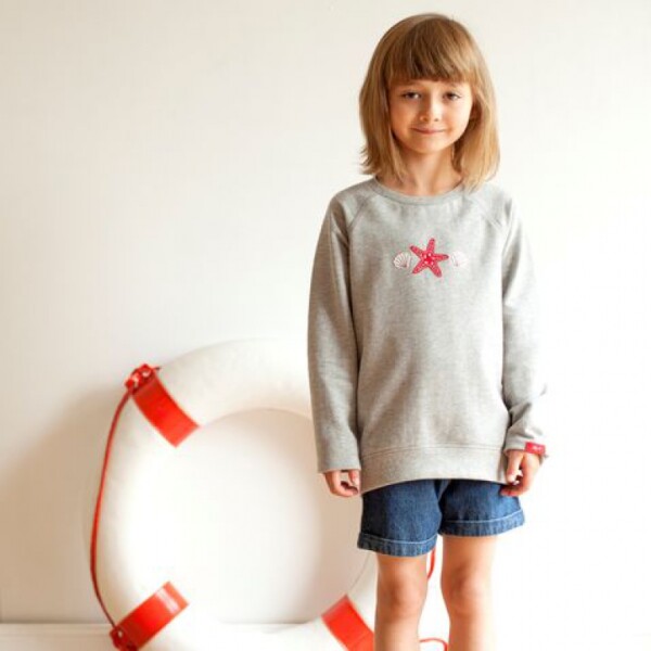 Raglanpullover Seestern