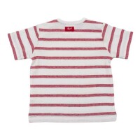 T-Shirt Vogel Ringel rot