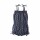 Jumpsuit Einteiler Vögel dunkelgrau