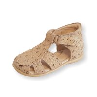 emel Sandale Herzen natur-gold