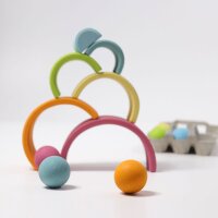 Regenbogen Pastell 6-teilig