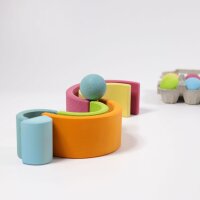 Regenbogen Pastell 6-teilig