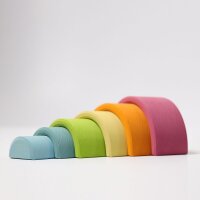 Regenbogen Pastell 6-teilig