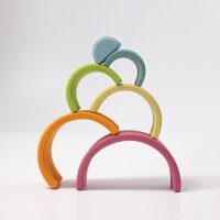 Regenbogen Pastell 6-teilig