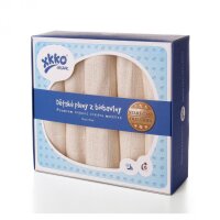 XKKO Mullwindeln Organic Old Times 70x70 natural 5er Pack