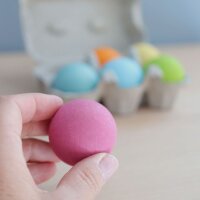 Massivholzkugeln Pastell 6 St&uuml;ck