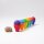Sortierspiel Regenbogen Pilze 12 Teile