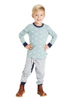 Langarmshirt Dino moss