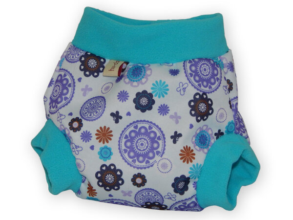 Hu-da Schlupf-Überhose aus PUL Flower