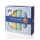 XKKO Mullwindeln Organic Old Times 70x70 pastell blau 5er Pack
