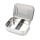 LunchBots Duo Edelstahl natur