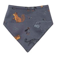Dreieckstuch arktische Tiere blau - 1