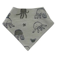 Dreieckstuch Oktopus khaki - 1