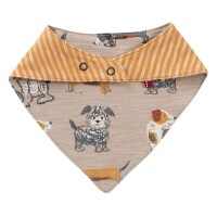 Dreieckstuch Hunde sand  - 1