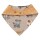 Dreieckstuch Hunde sand  - 1