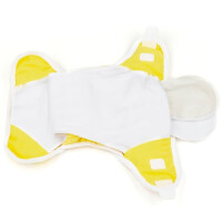 &Uuml;berhose DUO Klett gelb - Newborn