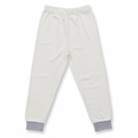 Benja Pyjama Offwhite Grey - 104