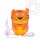 Kleiner Freund Tiger orange