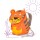 Kleiner Freund Tiger orange
